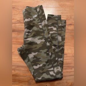 VS Pink Camo leggings